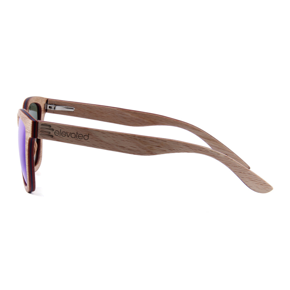 Elevated Shades - On a Boat - Polarized Blue Lenses