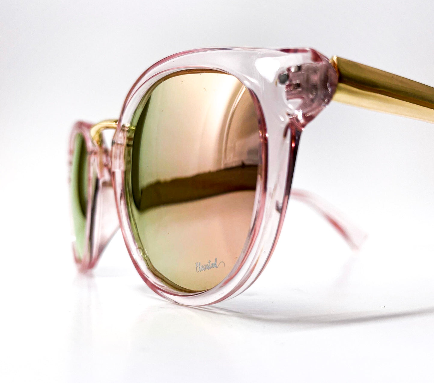 Elevated Shades - Rose Tone - Polarized Pink Lenses