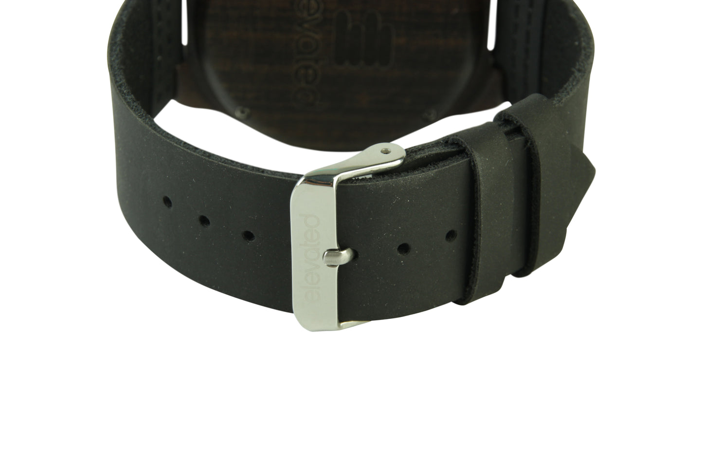MAMBA | Black Sandalwood and genuine leather strap