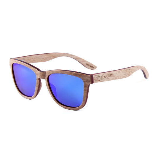 Elevated Shades - On a Boat - Polarized Blue Lenses
