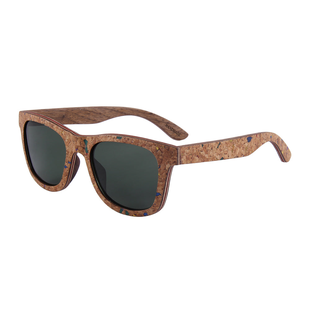 Elevated Shades - Corked - Polarized Black Lenses