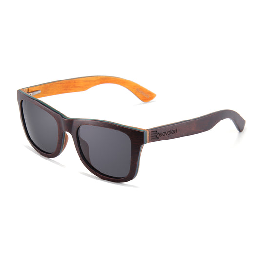 Elevated Shades - SkateDeck - Polarized Black Lenses