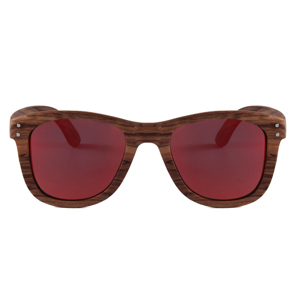 Elevated Shades - Lost Surfer - Polarized Red Lenses