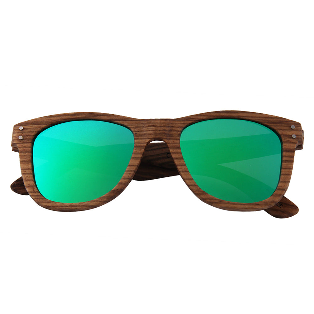 Elevated Shades - Lost Surfer - Polarized Green Lenses