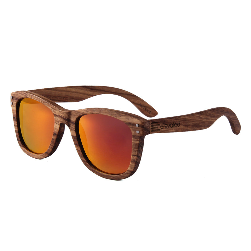 Elevated Shades - Lost Surfer - Polarized Red Lenses