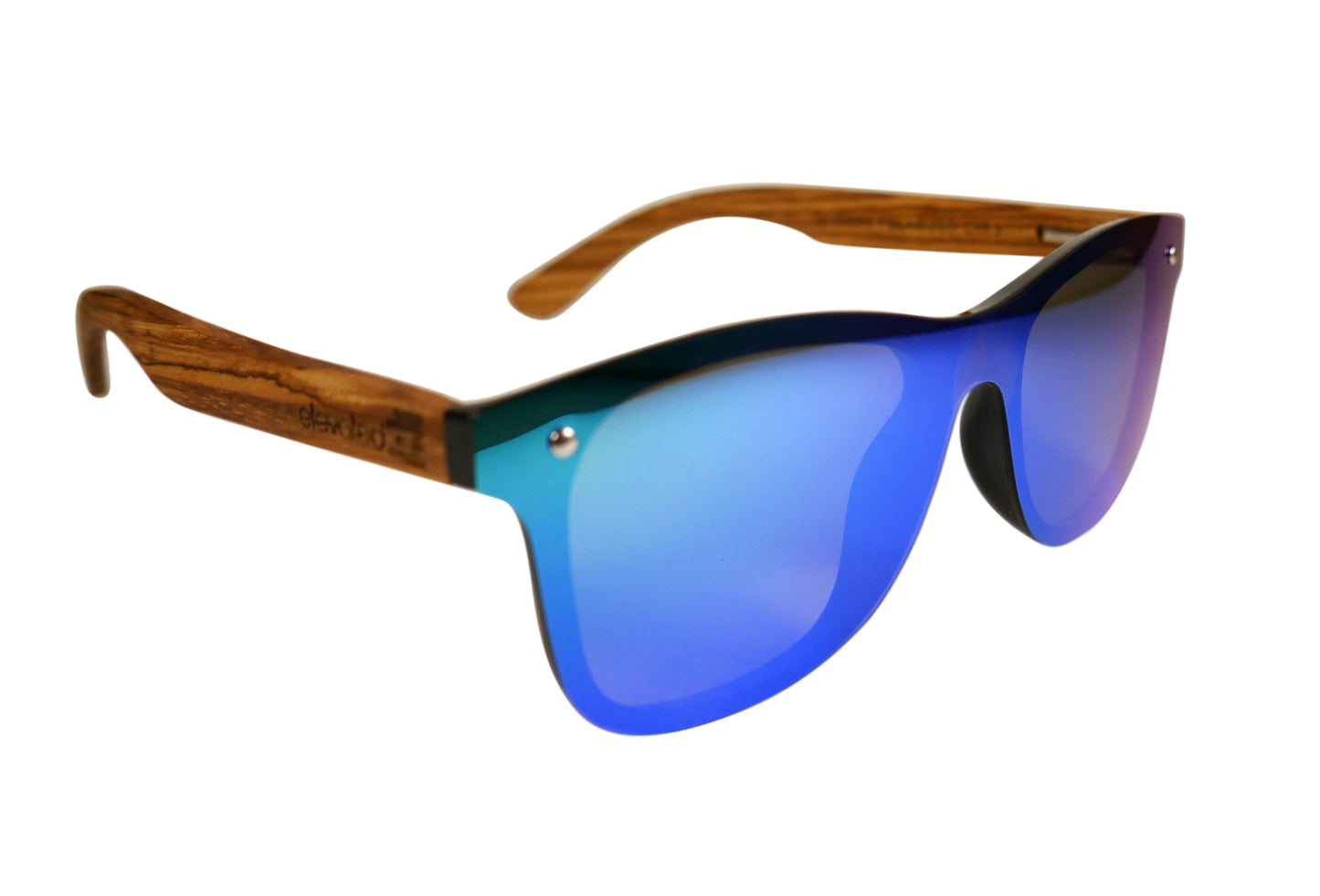 Elevated Shades - Rave - Polarized Green/Blue Lenses