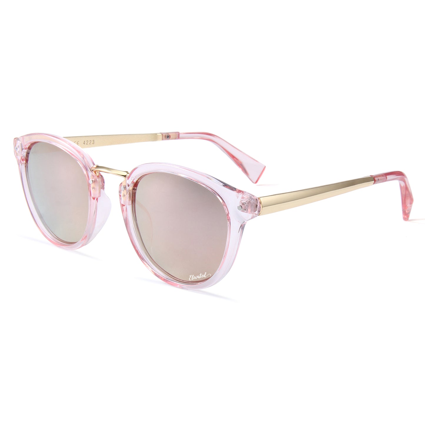 Elevated Shades - Rose Tone - Polarized Pink Lenses