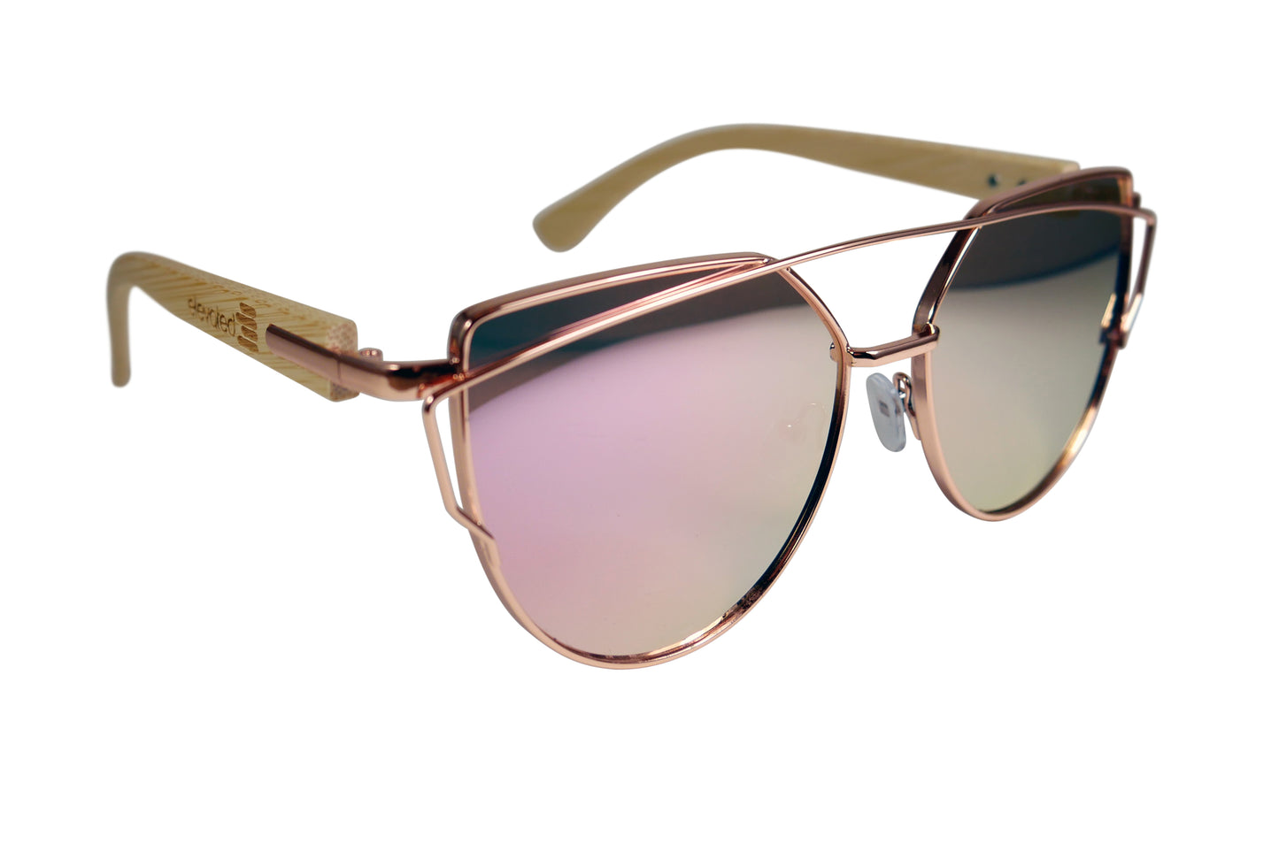 Elevated Shades - Weekend Away - UV400 Mirror Pink Lenses