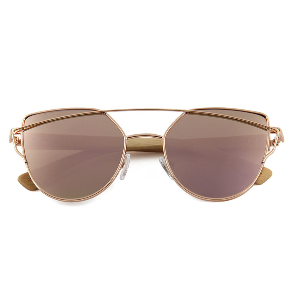 Elevated Shades - Weekend Away - UV400 Mirror Pink Lenses